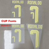26-27 AL-Nassr Away Fans Soccer Jersey (新广告)