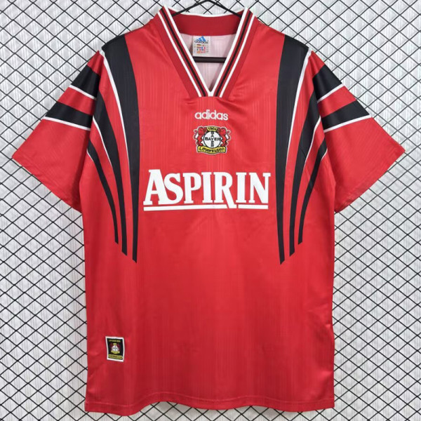 1997-1998 LeverKusen Home Retro Soccer Jersey