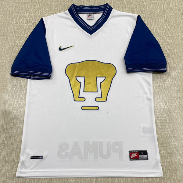 1998-1999 Pumas UNAM Home Retro Soccer Jersey