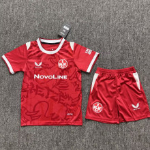 26-27 Kaiserslautern Home Kids Soccer Jersey