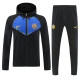 26-27 INT Black Windbreaker Suit (Hoodie)(风衣套装)