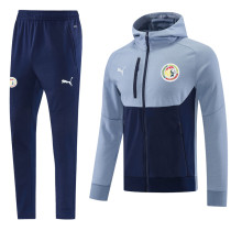 26-27 Senegal Blue grey Hoodie Jacket Tracksuit #01