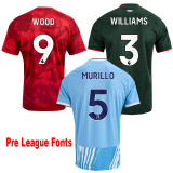 26-27 Nottingham Forest Home Player Version Soccer Jersey