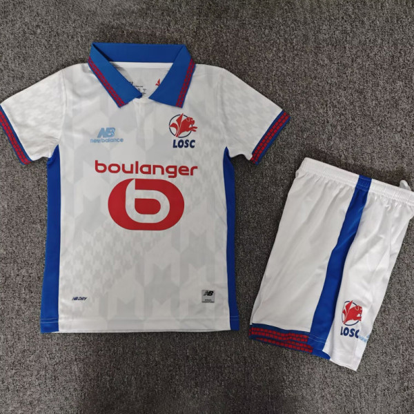 26-27 Lille Away Kids Soccer Jersey