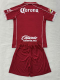 26-27 Toluca Home Kids Soccer Jersey