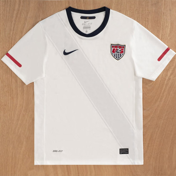 2010 USA Home Retro Soccer Jersey