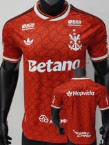 26-27 Flamengo Third (Print Sponsors) Player Version Soccer Jersey (全广告)