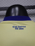 26-27 Club America 110th Anniversary Yellow Player Version Training shirts