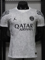 26-27 PSG Grey White Player Version Training shirts