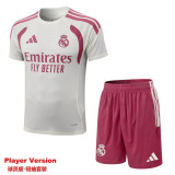26-27 RMA Khaki Player Version Training Short Suit (球员短套装)
