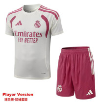 26-27 RMA Khaki Player Version Training Short Suit (球员短套装)