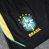 26-27 Brazil Black Player Version Training Shorts Pants (球员短裤)