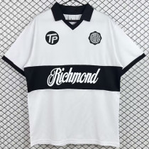 1990 Club Olimpia Home Retro Soccer Jersey