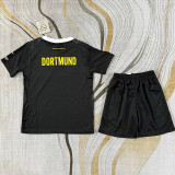 26-27 Dortmund Away Kids Soccer Jersey