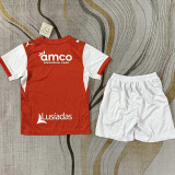 26-27 Braga Home Kids Soccer Jersey
