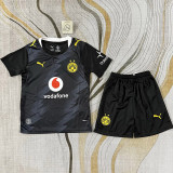 26-27 Dortmund Away Kids Soccer Jersey