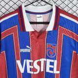 1998-1999 Trabzonspor Home Retro Soccer Jersey