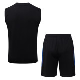 26-27 ATM Black Tank top and shorts suit #D26093