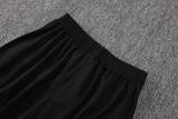 26-27 ATM Black Tank top and shorts suit #D26093