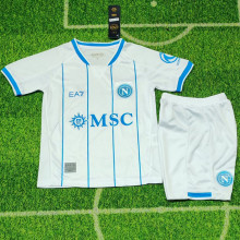 26-27 Napoli Away Kids Soccer Jersey