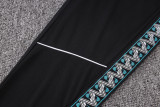 26-27 Marseille Black Half Pull Tracksuit #B26107(半拉链)