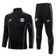 26-27 Marseille Black Half Pull Tracksuit #B26107(半拉链)