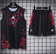 26-27 Man Utd Black Tank top and shorts suit