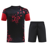 26-27 Man Utd Black Training Short Suit