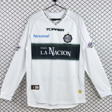 2002 Club Olimpia Home Long Sleeve Retro Soccer Jersey (长袖)