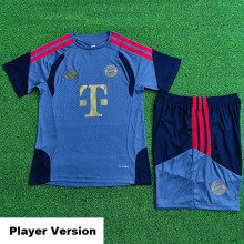 26-27 Bayern Grey Player Version Training Short Suit (球员短套装)