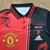 26-27 Man Utd Red Black Special Edition Polo Short Sleeve