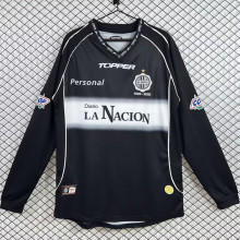 2002 Club Olimpia Away Long Sleeve Retro Soccer Jersey (长袖)