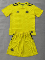 26-27 Sunderland Yellow Goalkeeper Kids Soccer Jersey