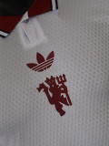 26-27 Man Utd White Casual Edition Player Version Training Shirts
