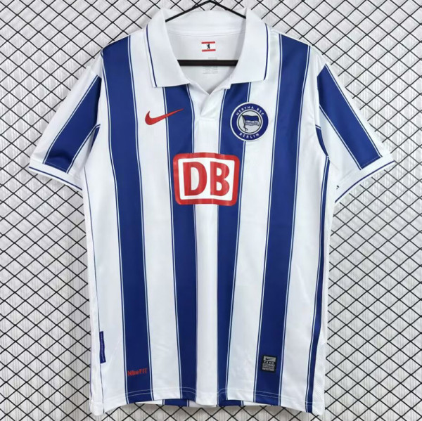 2009-2010 Hertha BSC Home Retro Soccer Jersey