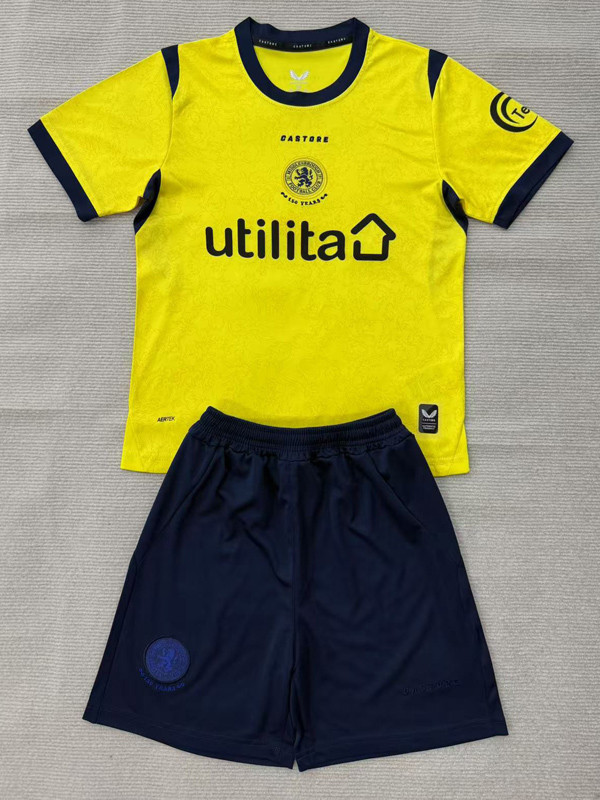 26-27 Middlesbrough Third Kids Soccer Jersey