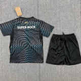 26-27 Sporting Lisbon Black Goalkeeper Kids Soccer Jersey