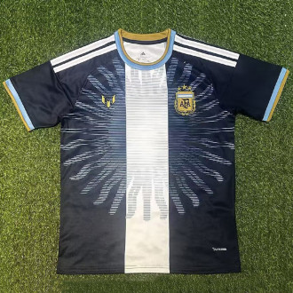 26-27 Argentina Farewell Match Royal blue Fans Soccer Jersey