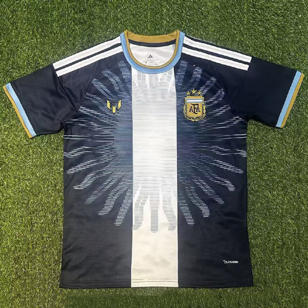 26-27 Argentina Farewell Match Royal blue Fans Soccer Jersey