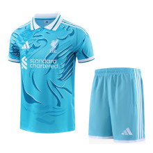26-27 LIV Light blue Training Short Suit