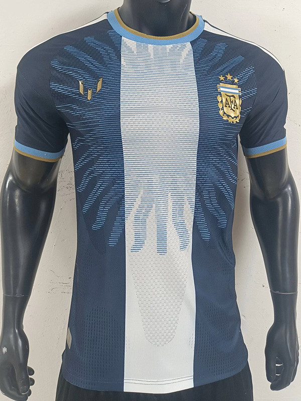26-27 Argentina Farewell Match Royal blue Player Version Soccer Jersey