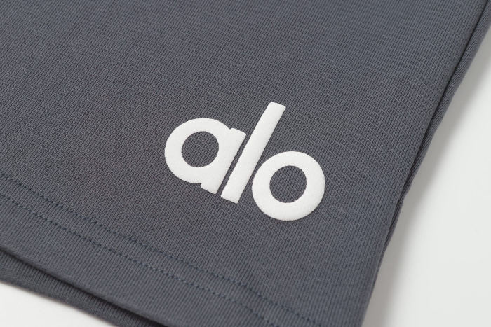 ALO 2025 1:1 high quality version summer new 3 pack sport  loose knit short