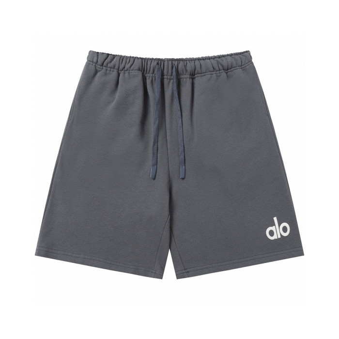 ALO 2025 1:1 high quality version summer new 3 pack sport  loose knit short