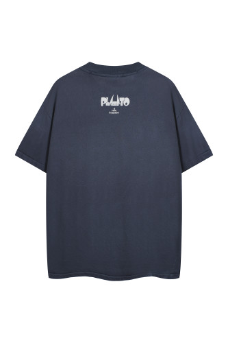 2025 New 1: 1 high quality version printing Logo T-shirt Short sleeve Saint Michael x pluto
