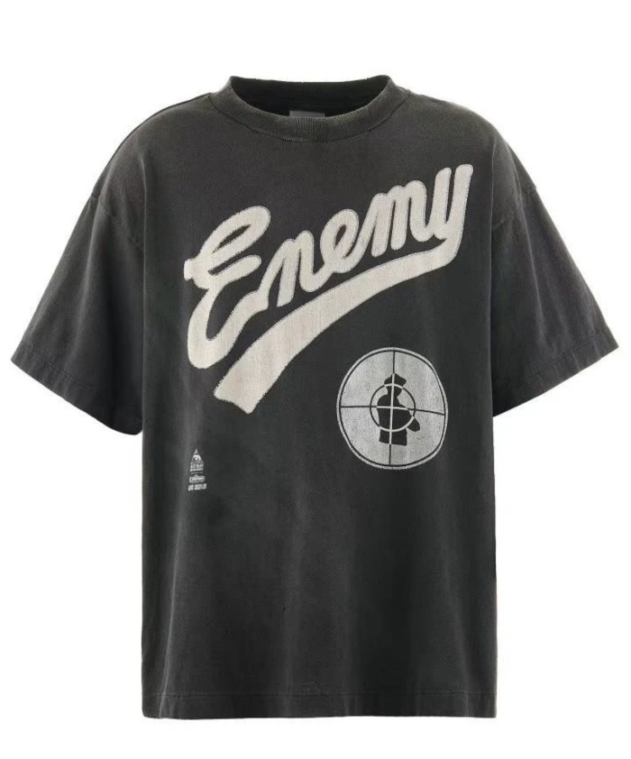 2025 New 1: 1 high quality version printing Logo T-shirt Short sleeve SAINT MXXXXXX PE