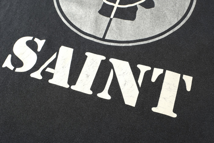 2025 New 1: 1 high quality version printing Logo T-shirt Short sleeve SAINT MXXXXXX PE