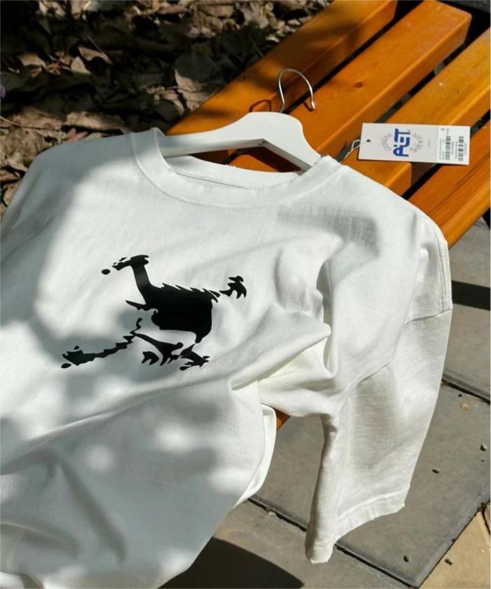 25 New 1: 1 high quality aprinting Logo T-shirt Short sleeve