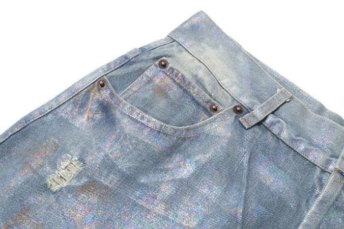 2025 New 1: 1 high quality version new personalized jeans