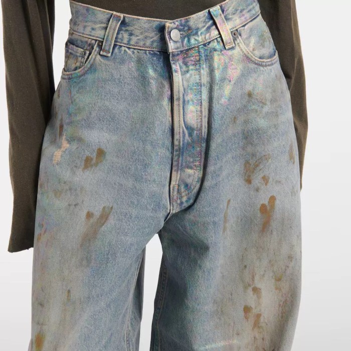 2025 New 1: 1 high quality version new personalized jeans