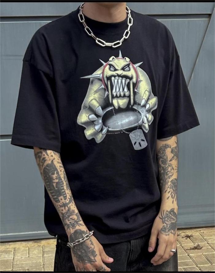25 New 1: 1 high quality version printing Logo T-shirt Short sleeve